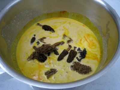 Aiguillettes au safran et sa sauce aux morilles - 7.3