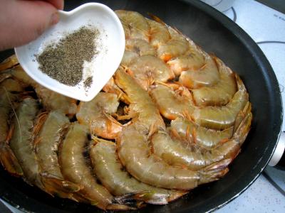 Crevettes à l'anis et sa sauce à l'orange - 7.3