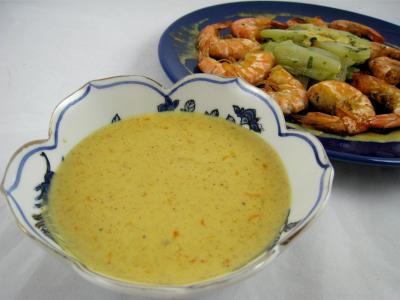 Crevettes à l'anis et sa sauce à l'orange - 10.4