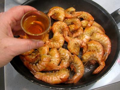 Crevettes à l'anis et sa sauce à l'orange - 8.1