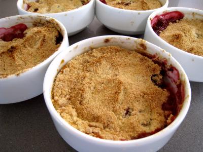 Apple crumble aux framboises et aux pommes - 9.2