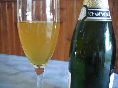 Image : Cocktail valentin au champagne