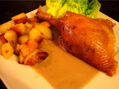 porto : Canard et sa sauce au foie