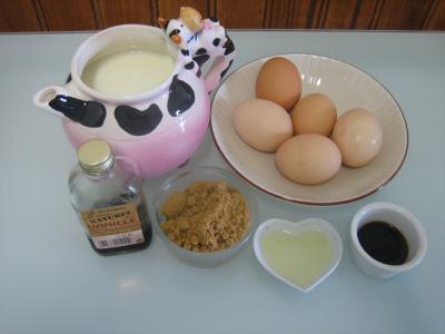 Ingrédients pour la recette : Flan au citron minceur