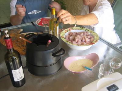 Fondue à l'espadon et sa sauce au citron et au marsala - 8.2