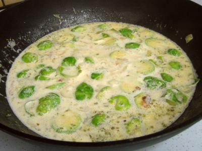 Choux de Bruxelles à la crème - 5.3