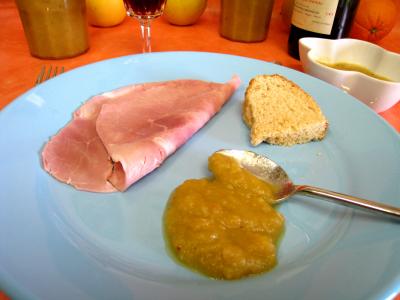 Au micro-ondes : Chutney aux pommes
