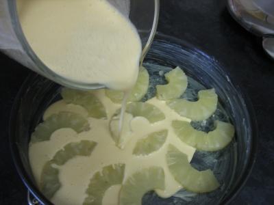 Image : Clafoutis à l'ananas