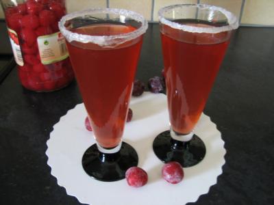 Image : recette Cocktail au Bourbon et aux cerises