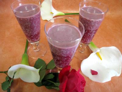 Image : Cocktail de crème de mûres à l'armagnac
