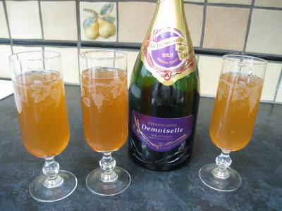 Image : Cocktail de Pâques au champagne