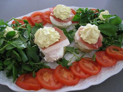 artichaut : Artichauts et mayonnaise chantilly