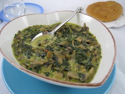 Image : Epinards à la crème