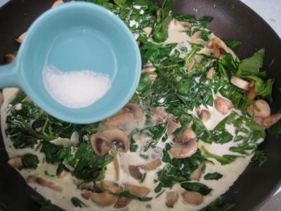 Epinards à la crème - 8.2