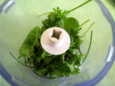 Colin et espadon avec sauce aux fines herbes - 4.4