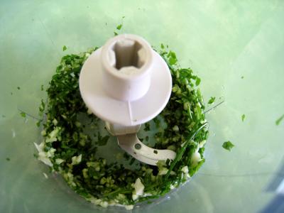 Colin et espadon avec sauce aux fines herbes - 5.1