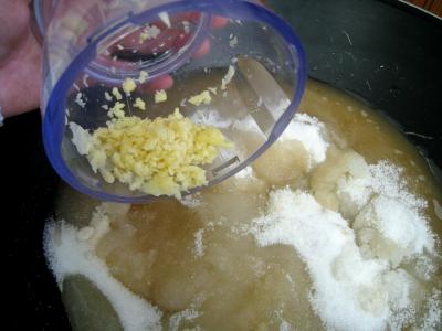 Confiture de bananes et de poires au gingembre - 4.2