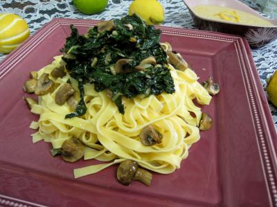 Tagliatelles au citron et à la truite fumée - 15.3