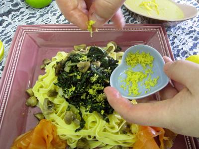 Tagliatelles au citron et à la truite fumée - 15.4