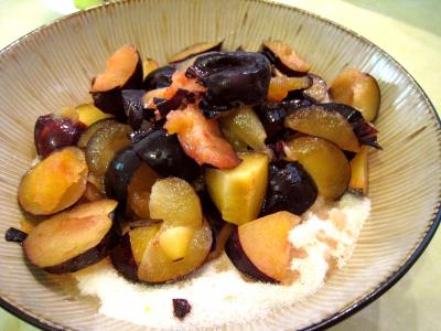 Confiture de prunes et de pommes à la crème - 4.4