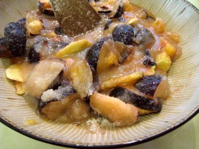 Confiture de prunes et de pommes à la crème - 5.2