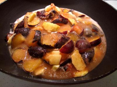 Confiture de prunes et de pommes à la crème - 6.1