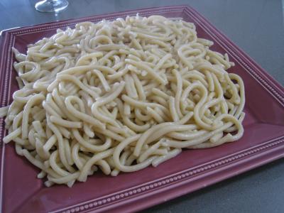 Image : Pâtes spaghettis à la bolognaise