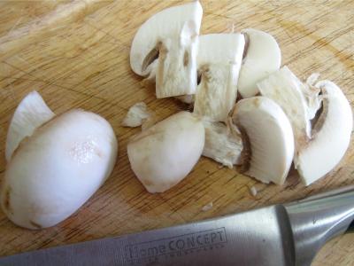 Gâteau de Pâques aux champignons et au jambon de Parme - 2.1