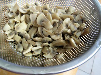 Gâteau de Pâques aux champignons et au jambon de Parme - 6.1
