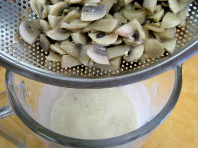 Gâteau de Pâques aux champignons et au jambon de Parme - 7.2