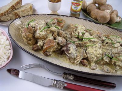Image : Lapin au yaourt à la grecque