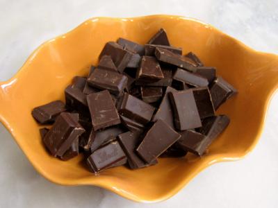 Gâteau au chocolat et son coulis de melon et pêches - 3.1