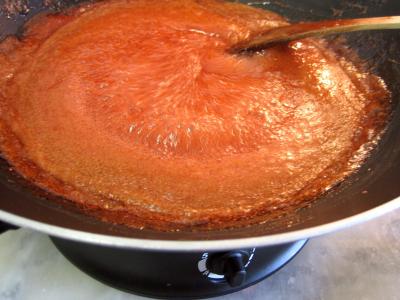 Image : Gelée de fraises au cidre