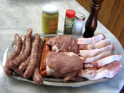 Ingrédients pour la recette : Grillades à la plancha