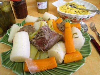 Image : Jarret de boeuf en pot au feu