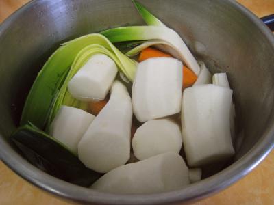 Jarret de boeuf en pot au feu - 9.4