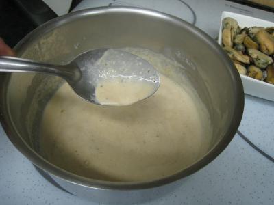 Moules crèmées aux haricots plats - 5.2