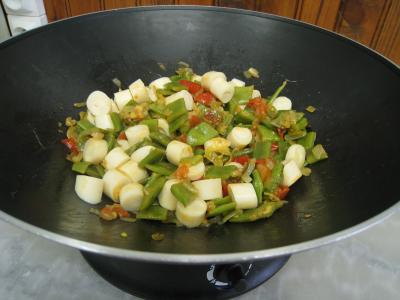 Moules crèmées aux haricots plats - 9.2