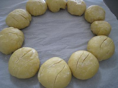 Pain au beurre en couronne façon antillaise  - 8.1