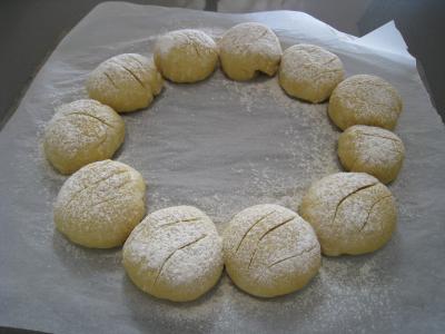 Pain au beurre en couronne façon antillaise  - 8.3