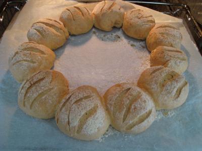Pain au beurre en couronne façon antillaise  - 9.3