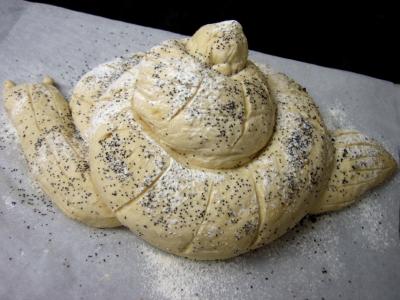 Image : Pain escargot à l'ail