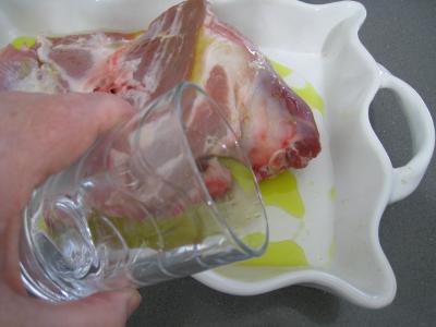 Epaule d'agneau et son nid de petits pois - 3.3
