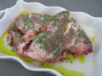 Epaule d'agneau et son nid de petits pois - 3.4