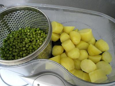Epaule d'agneau et son nid de petits pois - 6.4