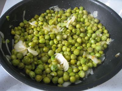 Epaule d'agneau et son nid de petits pois - 6.2