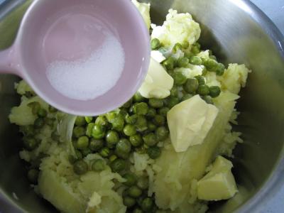 Epaule d'agneau et son nid de petits pois - 7.3