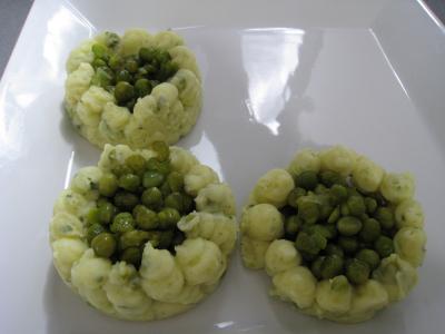 Epaule d'agneau et son nid de petits pois - 9.3