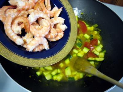 Crevettes à la Réunionnaise - 7.2
