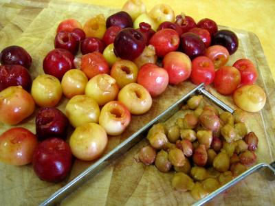 Quatre-quarts aux abricots et aux cerises - 2.2